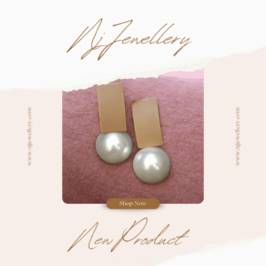 Elegant Gold and Pearl Drop Earrings